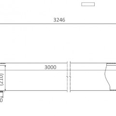 Centres d'usinage CNC SBZ 118 Zone d’usinage axe X elumatec